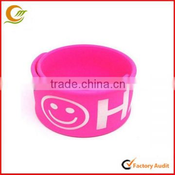 Silicon wristband with logo Cheap silicone wristbands Rubber bracelet