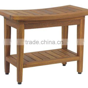 Natural Bamboo Shoe Rack Bamboo Bench photo-2