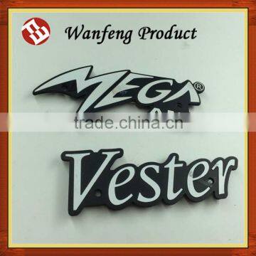 metal aluminum nameplates Aluminum spray black nam sticker nameplate