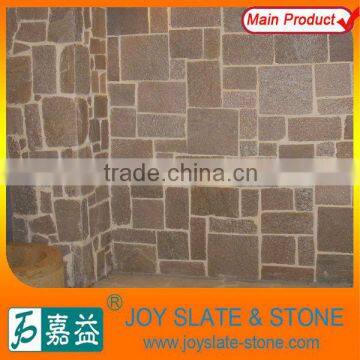 Natural indoor decorative brick wall finish