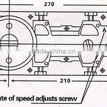 Speed Adjust Glass Door Single Spring Floor Hinge photo-4