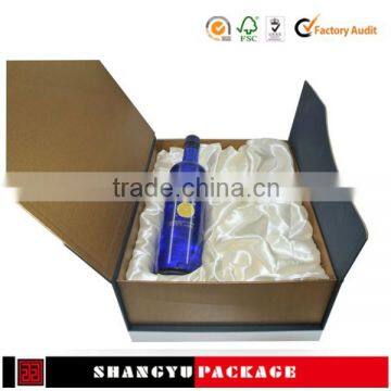 high end wine bag in box holder dimension of carton wine box