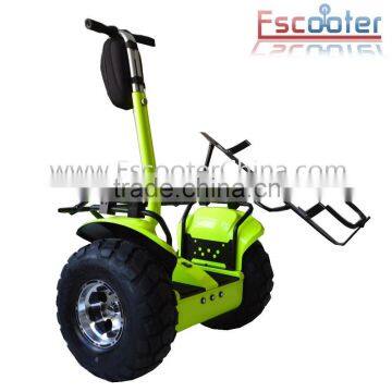 72v lithium 2*1000w powerful 2 wheel self balance mobility vehicle electric Chariot with speed mileage voltage indicator