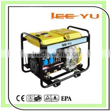 CE 160A 26V 168F diesel welding generator 6500DGW