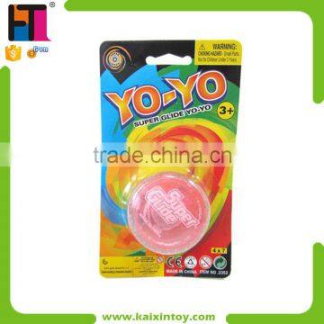 3 colors assorted classic toy plastic yoyo ball for promotion