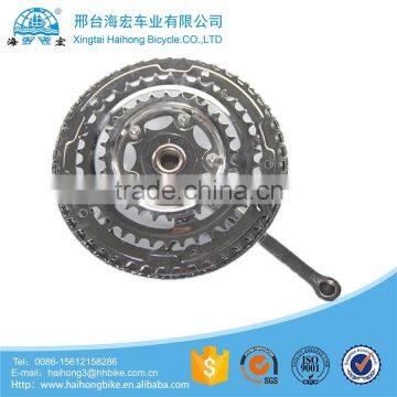 Aluminum Alloy Crankset 53/39T Alloy Bicycle Chainring Cranks