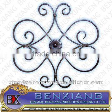 Rosette decoration for fence and gate and windows handware