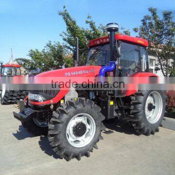 High quality DQ1404 140HP 4WD Rice farming tractor with Paddy tyre for sale