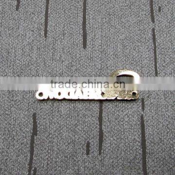 Cute Golden Color Metal Sewing Label photo-2