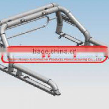 Stainless Steel Roll Bar without light(elliptical Base) for D-max2007-2012