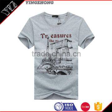 China Yingzhong garment Oem Hip Hop Curved Hem T shirt