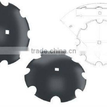 Notched Harrow Disc Blade