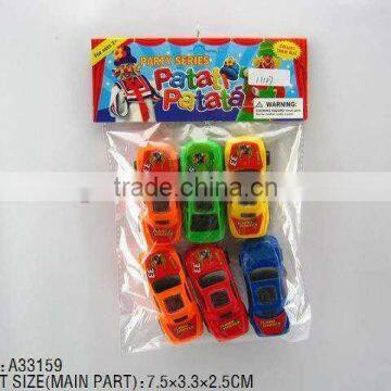 Free Wheel Car Set/ Small Promotional Toys