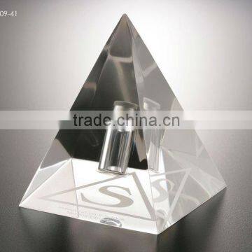 Acrylic Resin Diamond Paper Weight forl Souvenir Embedment Gift