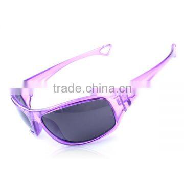 Hot sell purple frame promotional women sunglasses