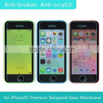 Newest Model!tempered glass mirror protective film for iphoen 5C