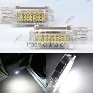 Xenon HID White 18 LED 3528 SMD Courtesy Door Lights Lamps Bulbs for Mercedes Benz W203 4D 5D W207 W209 R171 R199 W240 W639