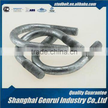 Quenched and Tempered U BOLT Specifications With Washer And Nut