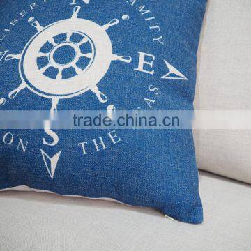 Home Decorative Throw Pillow Covers Custom Photo Printed Nautical Patterns Cushion photo-6
