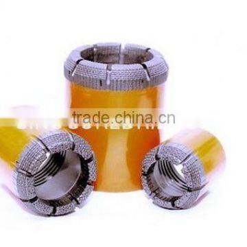 Small Core Bore Diamond Cutting Core Drill Bits For Rock , Impregnated Bit