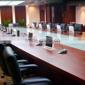 New design 17 inch lcd monitor lift furniture lift system for modern conference system