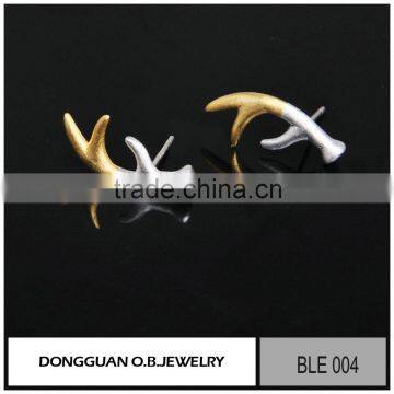 2016 Fashion gold earring models, imitation gold plated earring