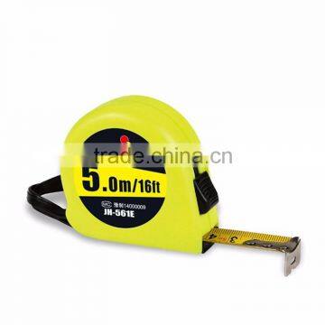 BSCI factory direct sale steel measue tape CE MID II measuring tape with double side embossed tape