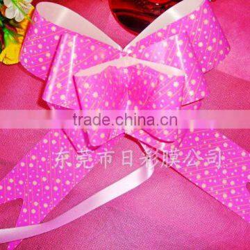 Decorative gifts wrapping large pull bows