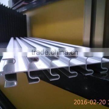 Square tube aluminum in polishing