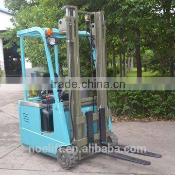 3 points battery powered forklift truck with 24V battery