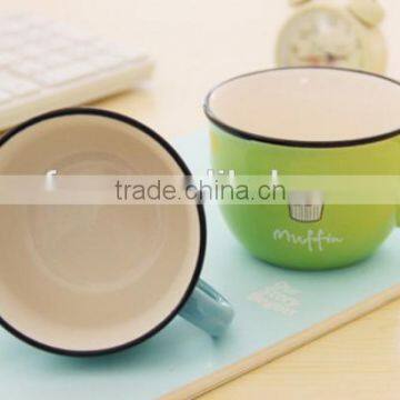 High Quality Cute Creamic Lovers Breafast Cup/coffee Mug/milk Cup/tea Cup