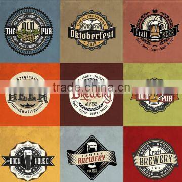 Adhesive Sticker,Adhensive Sticker Type and Bottled Beverage Usage Private Label Beer Stickers photo-6