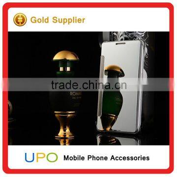 [UPO] 2016 New Luxury Smart Flip Slim View Electroplating Mirror Hard Clear Transparent Case For Samsung Galaxy A5 photo-2