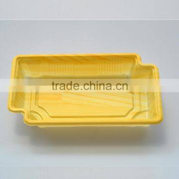 SM1-4101 Yellow Disposable Food Container with Lid