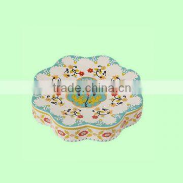 chinese cheap flower shaped soap dish for bath decoration