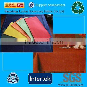 pp disposable TNT table cover/ tablecloth with low price, China factory