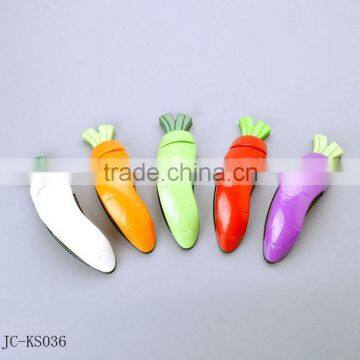 Cute nice color carrot shape knife sharpener