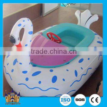 High quality inflatable battery bumper boats rides children games