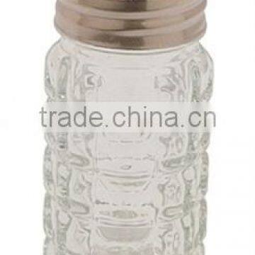Mini Glass Spice Jar Wholesale Metal Lid With Hole photo-3