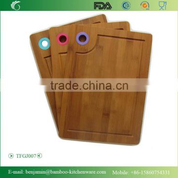 TFGJ007/Non-Slip Series Silicone Bamboo Wood Cutting Board ,Bamboo Kitchen Accessories board