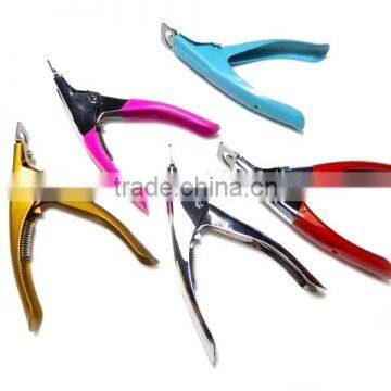 Flat cutting stainless steel Nail clipper with paiting