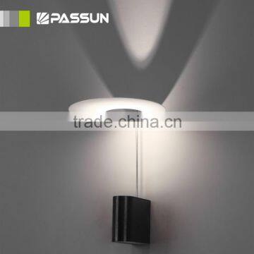 pure aluminum surface mounted led bedside wall light