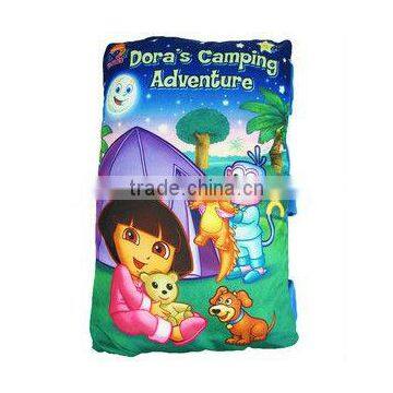 dora's camping advantages cloth book