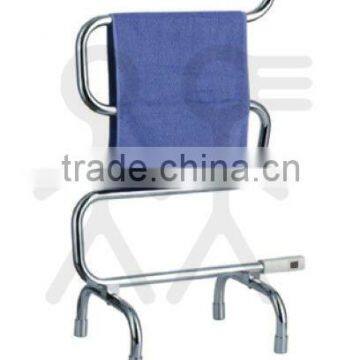 Steel S-Shape Electric Wiring Chrome Towel Rail HB-R6202C