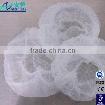 factory edge products nonwoven bouffant cap/colorful disposable clip cap/surgical hairnet cap