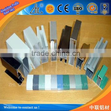 High class powder coating alumium alloy, fluorocarbon paint aluminum extrusion line, fluorocarbon coating aluminum profile