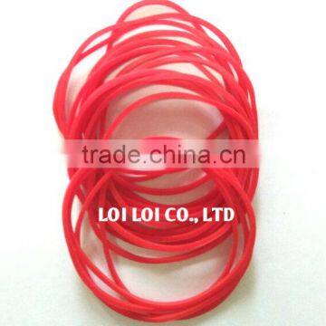 China Size 18 Red Rubber Band Manufacturer / 100% Natural Rubber photo-3