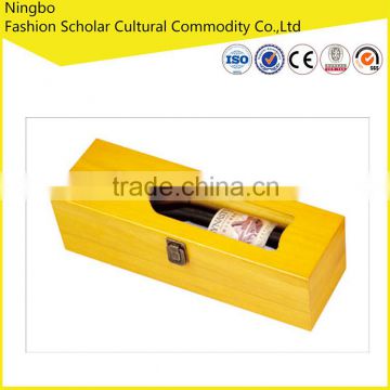 high quality individual solid wood wine box