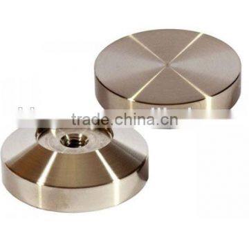 OEM Flat Stainless Coffee Tamper Base