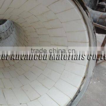 Wear Resistant Alumina Ceramic Lined Angle Type Coal Powder Burner